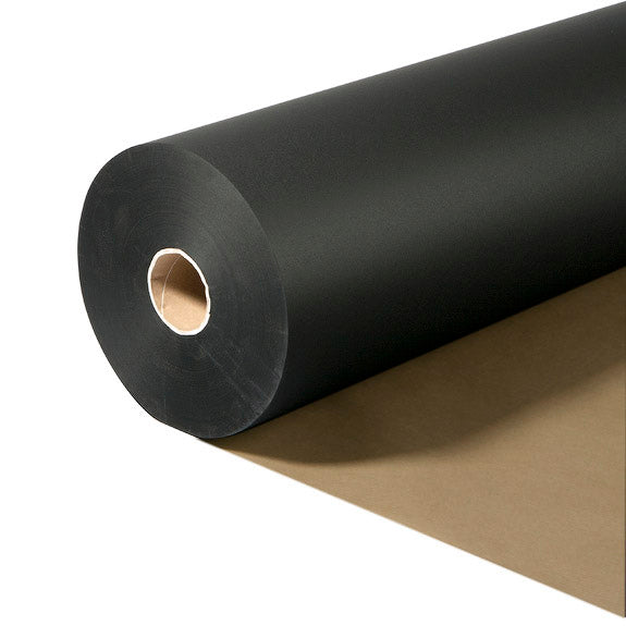 Colored Kraft Roll Black