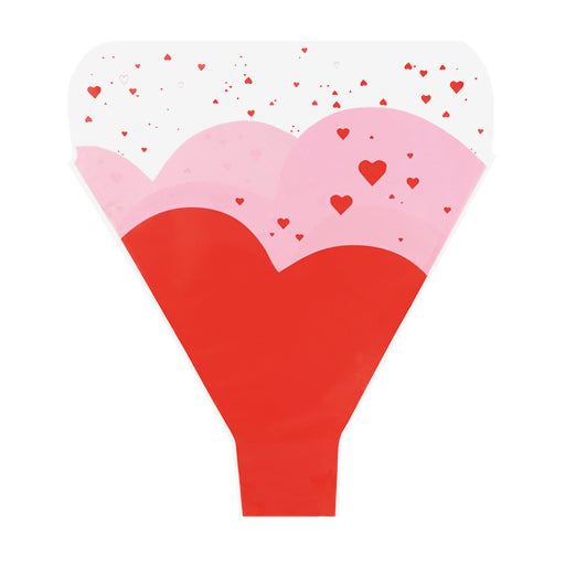 Sweet Hearts DecotopSleeve RedPink